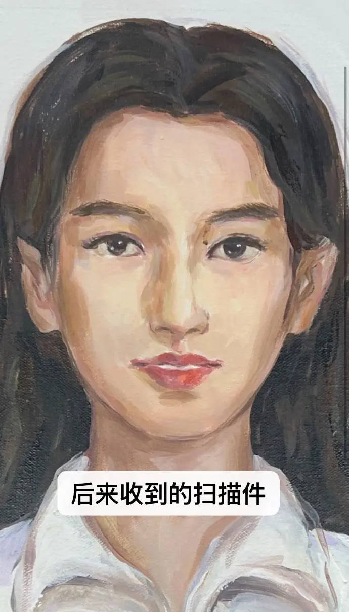 皇冠信用网开户_画师回应黄圣依画像上的痣:是颜料流淌下来皇冠信用网开户了