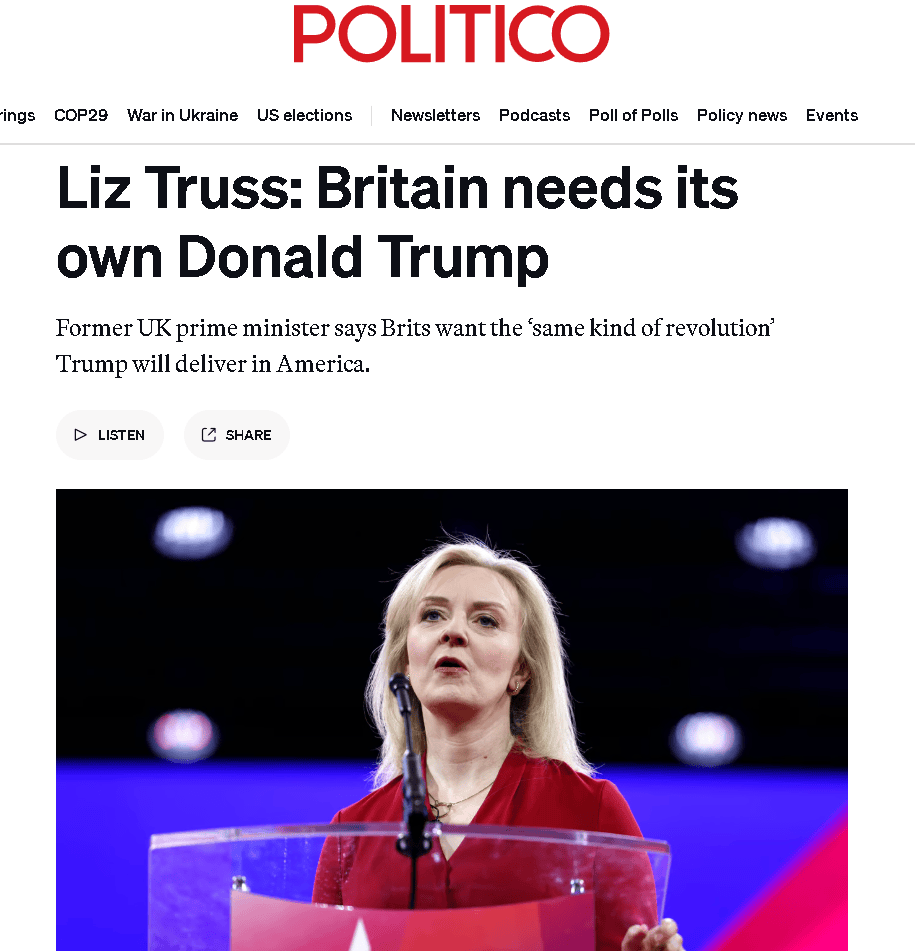 怎么开通皇冠信用網口_美媒:英国任期最短首相特拉斯怎么开通皇冠信用網口,成了特朗普“迷妹”