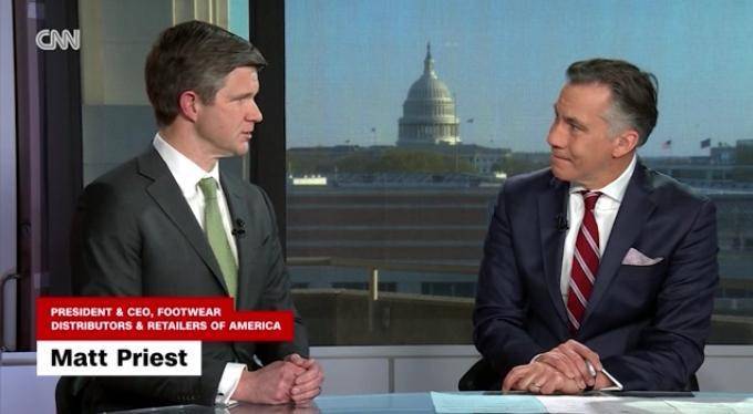 反恐精英2: EUROPEAN PRO LEAGUE(3场2胜)
_美机构总裁:美国加税或让“150美元的球鞋涨到230美元”