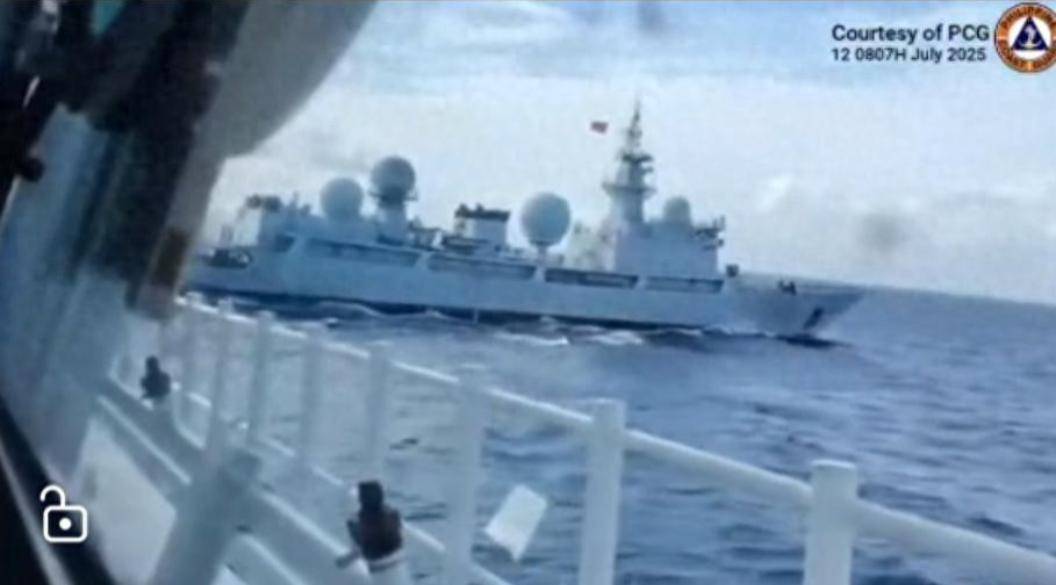 皇冠信用网会员申请_69海里对峙!美军与19国联合演习之际皇冠信用网会员申请,中方052D携带高超音速导弹,直接近距离震慑