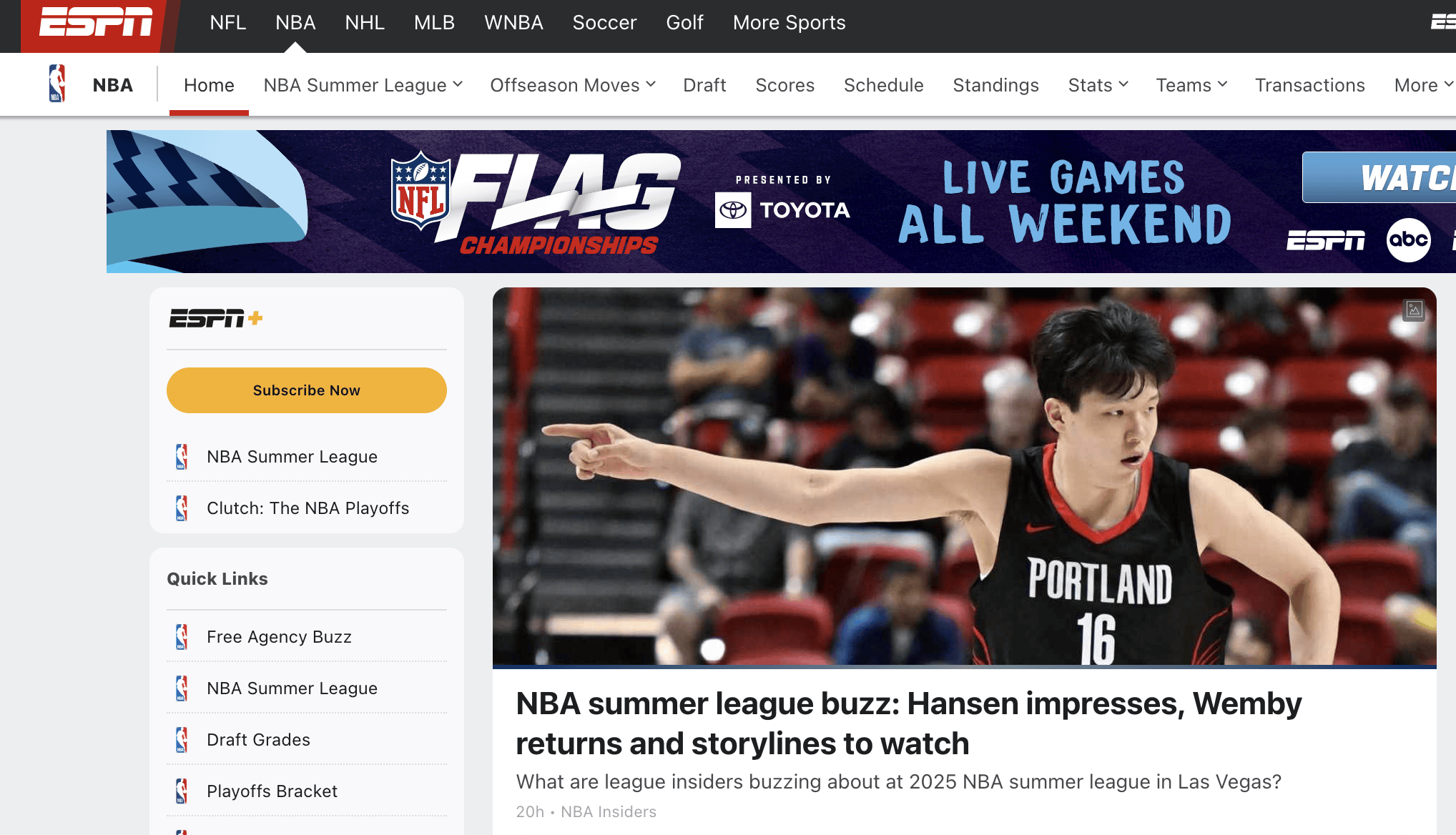 皇冠皇冠足球平台
_美媒热议杨瀚森NBA夏季联赛出色表现 网友称开拓者捡了“大漏”皇冠皇冠足球平台
!