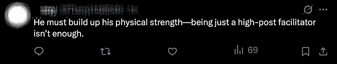 皇冠皇冠足球平台
_美媒热议杨瀚森NBA夏季联赛出色表现 网友称开拓者捡了“大漏”皇冠皇冠足球平台
!